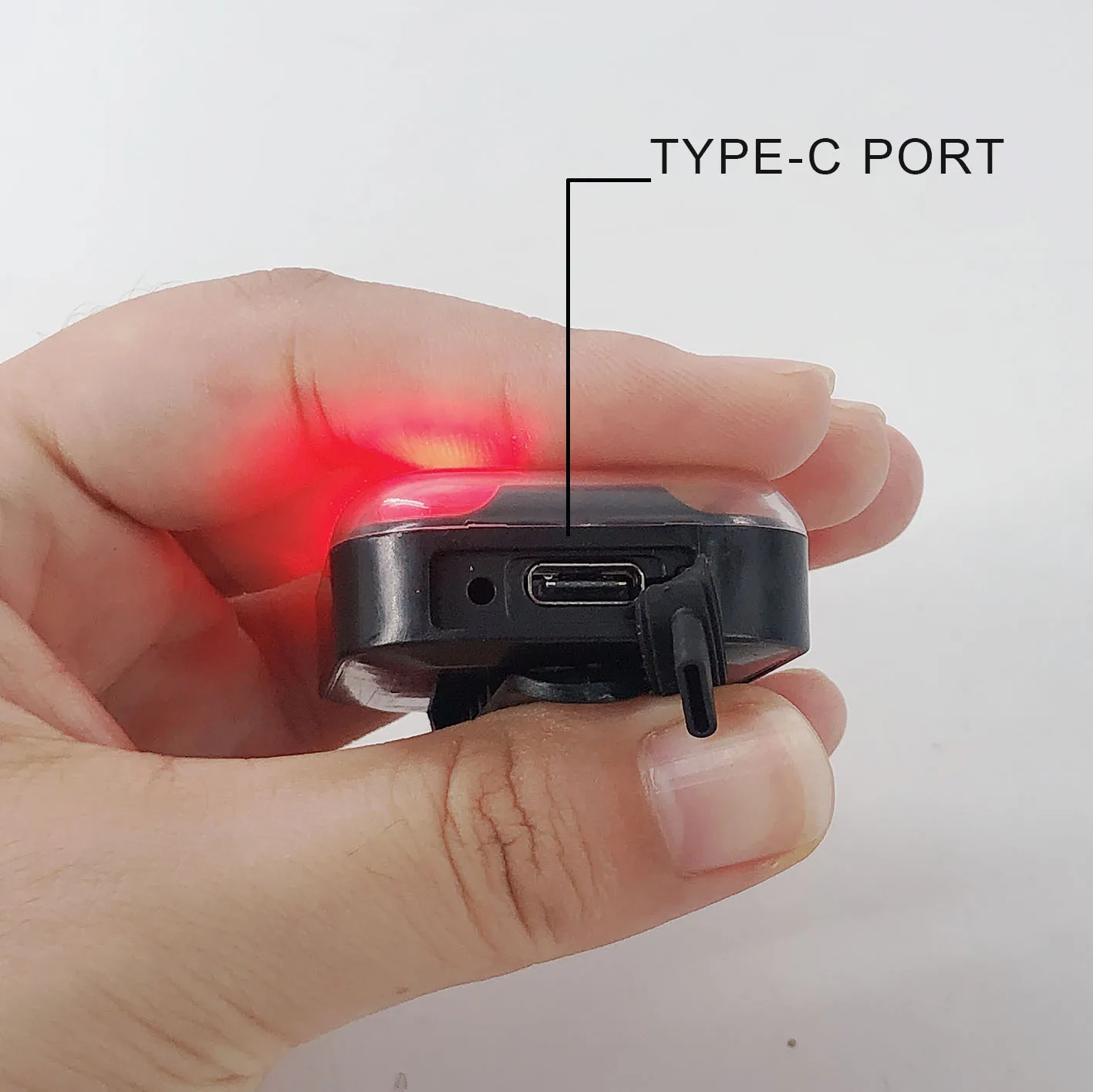  USB Rechargeable Runner Light High Visibility Cycling Led Bike light Multi Use Front Lamp Tail Rear
