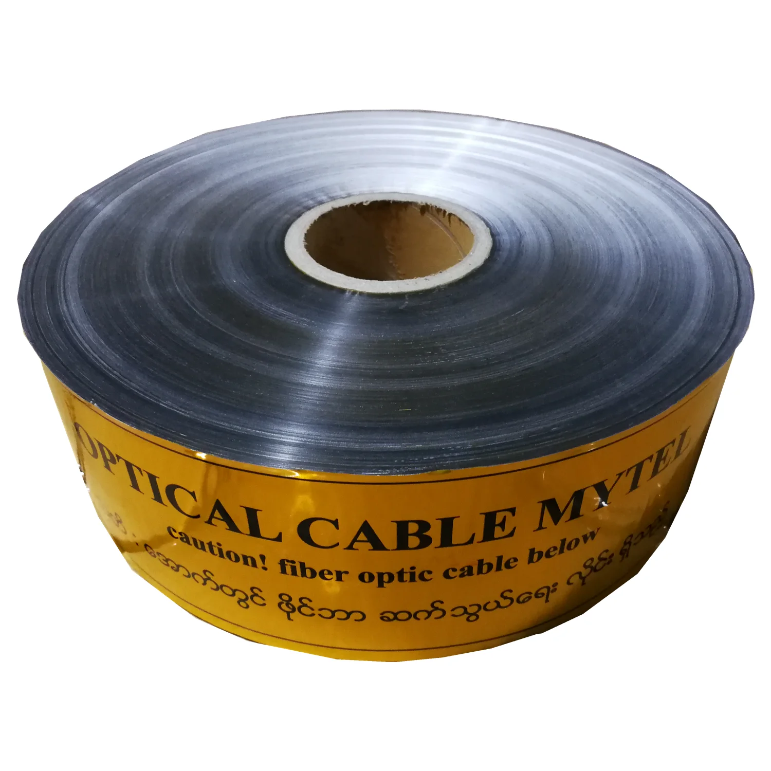 Алюминиевая фольга детектируемая сигнальная лента подземный детектив маркировки Предупредительная лента