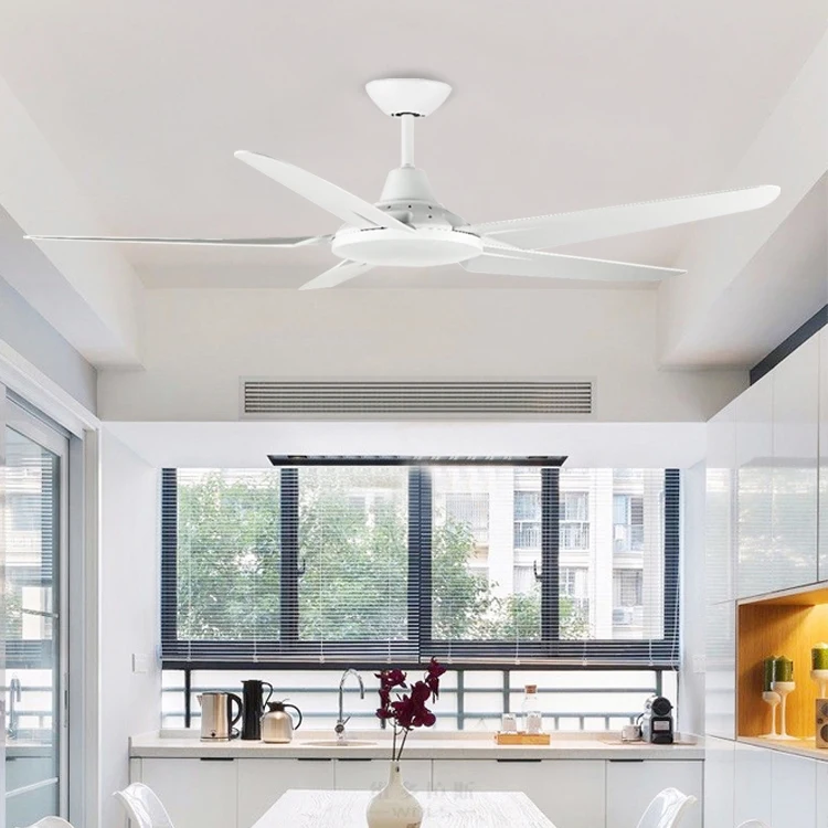 Низкопрофильные белые потолочные вентиляторы VACE с дистанционным управлением, 220-240 В, 220 В, без ламп, 220 В переменного тока