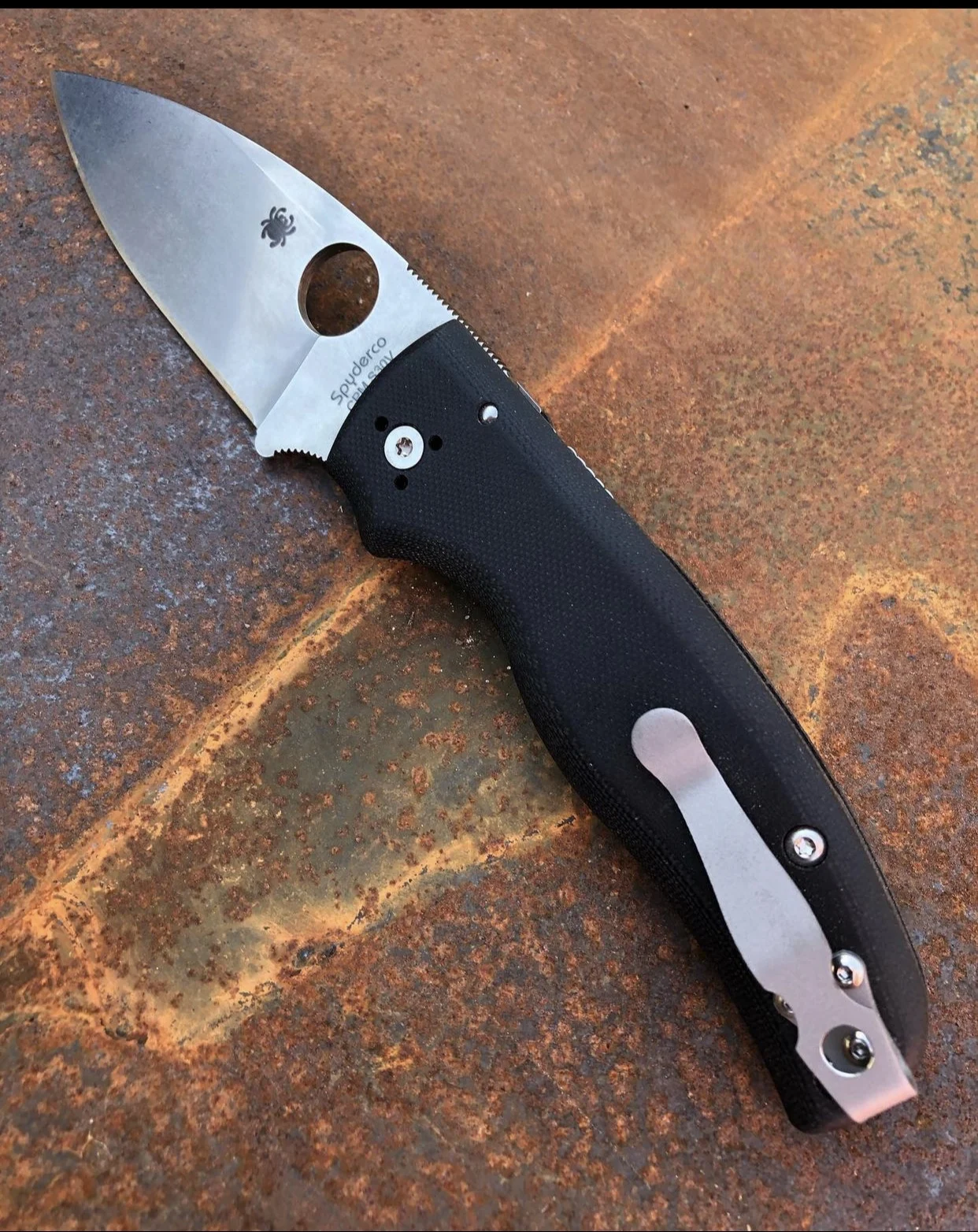 Spyderco Shaman Deep Carry титановый зажим эти зажимы подходят для ножа