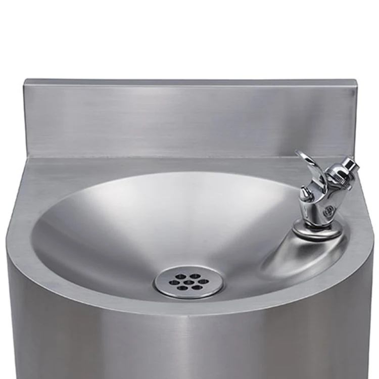 304 stainless steel outdoor public wall mounted water dispensers