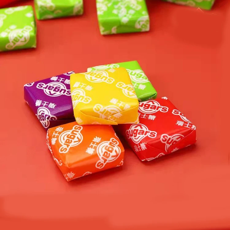 Sugus mixed fruit flavored iron box soft candy