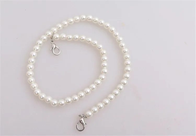 top  selling fashion DIY Pearl bag chain  Pearl handle