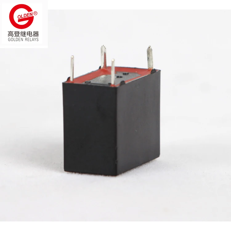 Golden Relay GI-1A-12D 12VDC 1A SPNO mini 4pins 0.2W/0.45W electromagnetic relay 220V applications cross T77 and 32F