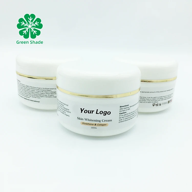 High Quality Private Label Skin Brightening Glowing Anti-aging Spots Removal Glutathione Arbutin Face Cream