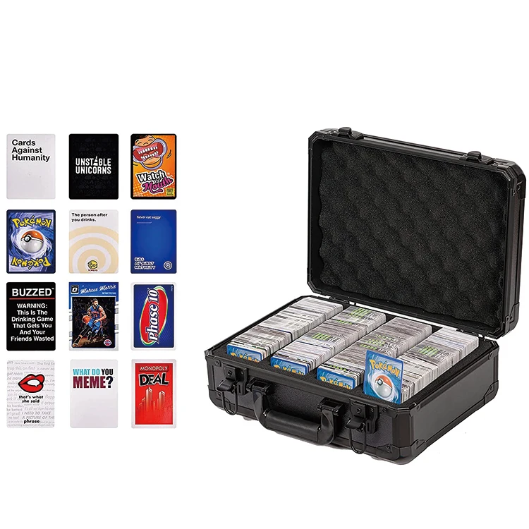 Slab Case  ( BGS ) Graded Card Case Storage W/ Dual TSA Locks Card Slab Case for psa