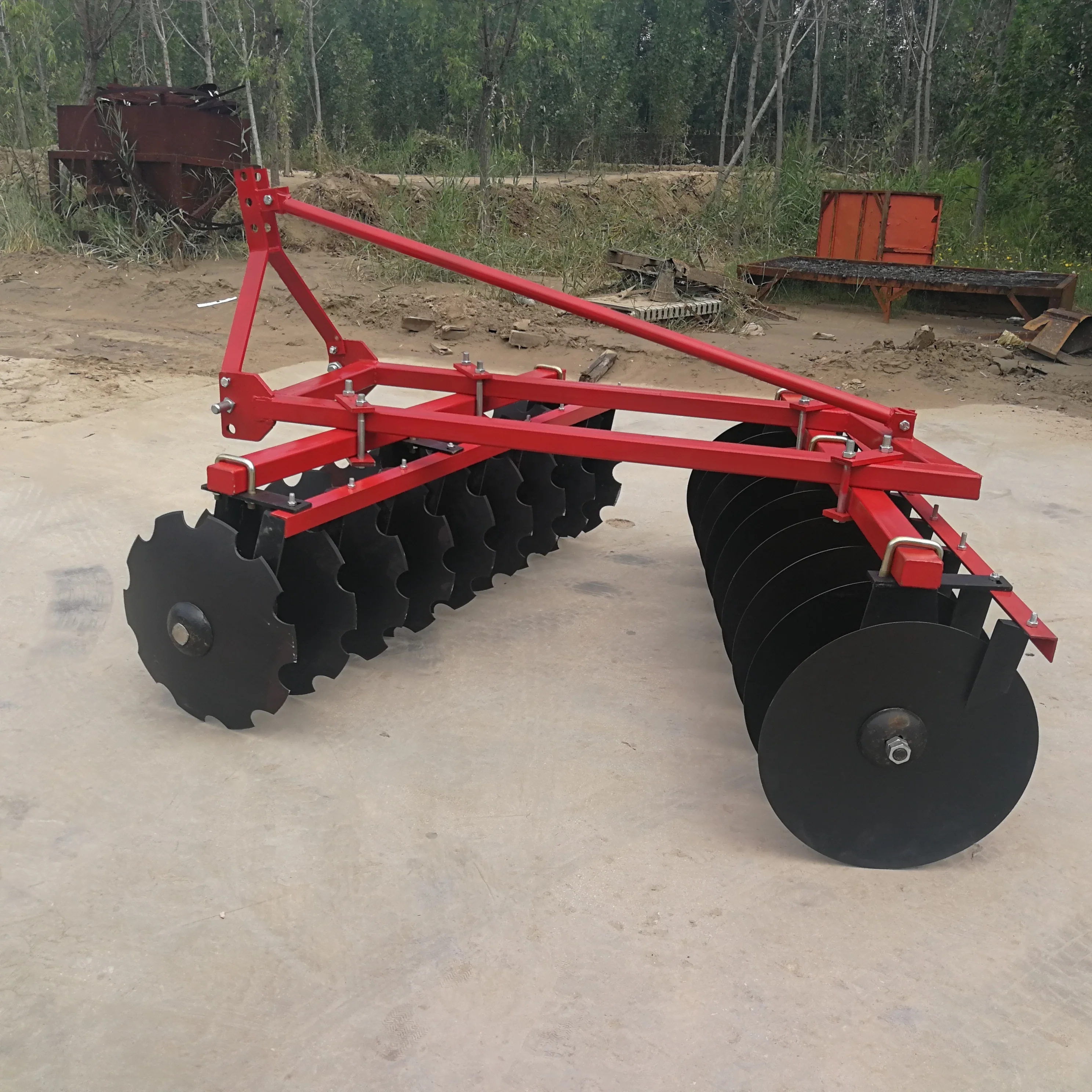China factory directly supply tractor 18-blade disc harrow disc plough