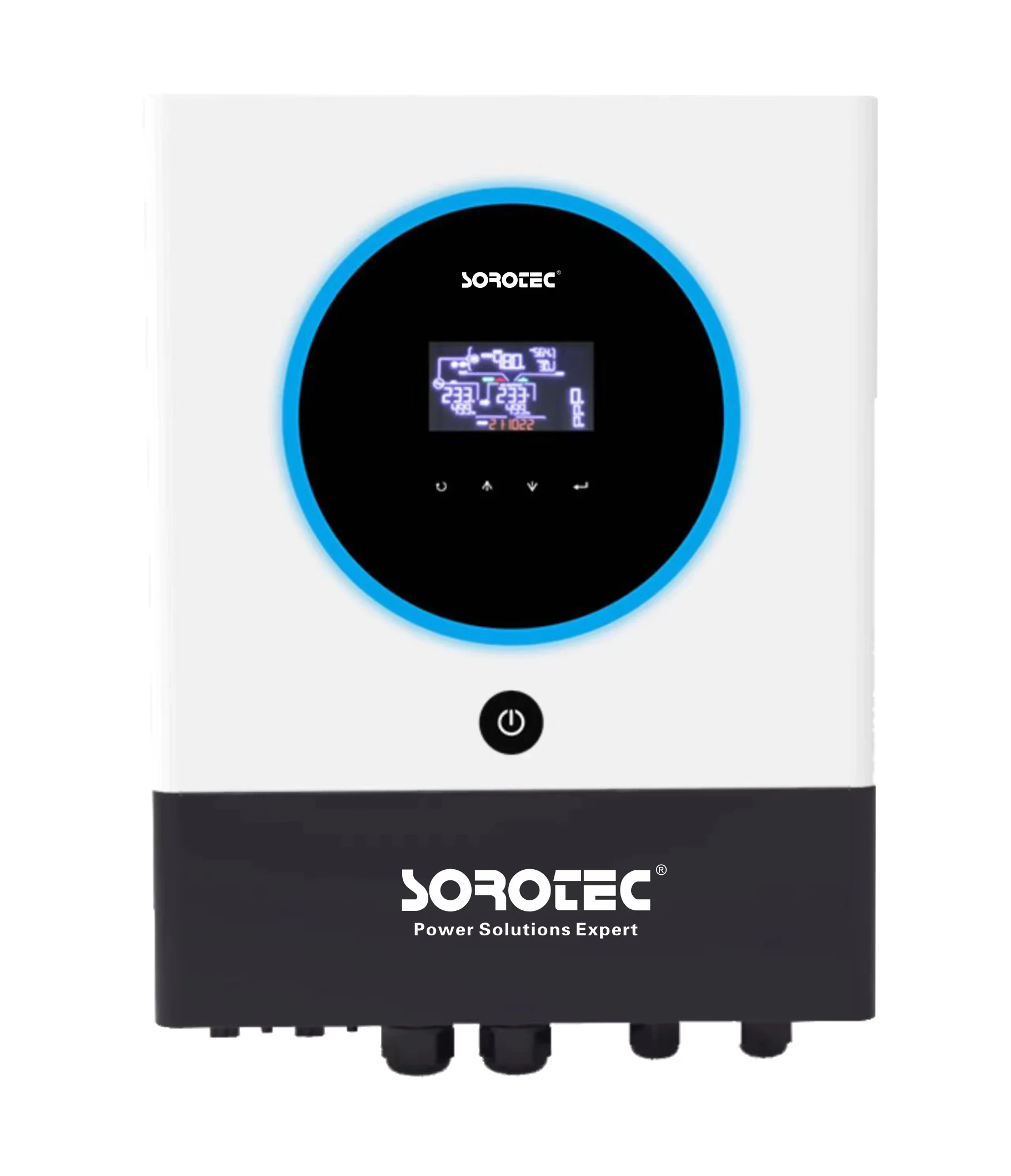 Sorotec Solar Inverter 3.6kw 5.6kw 8kw 11kw Hybrid Inverter 2MPPT Touch screen With wifi function Peak-to-valley charging