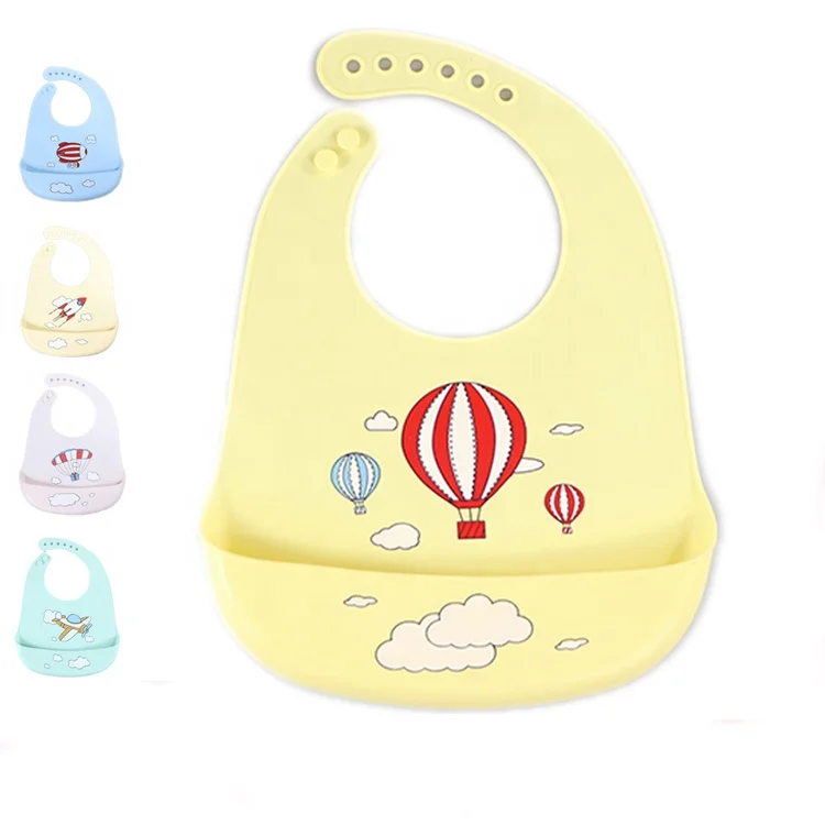 100% пищевой безопасный мягкий силиконовый слюнявчик для кормления ребенка с