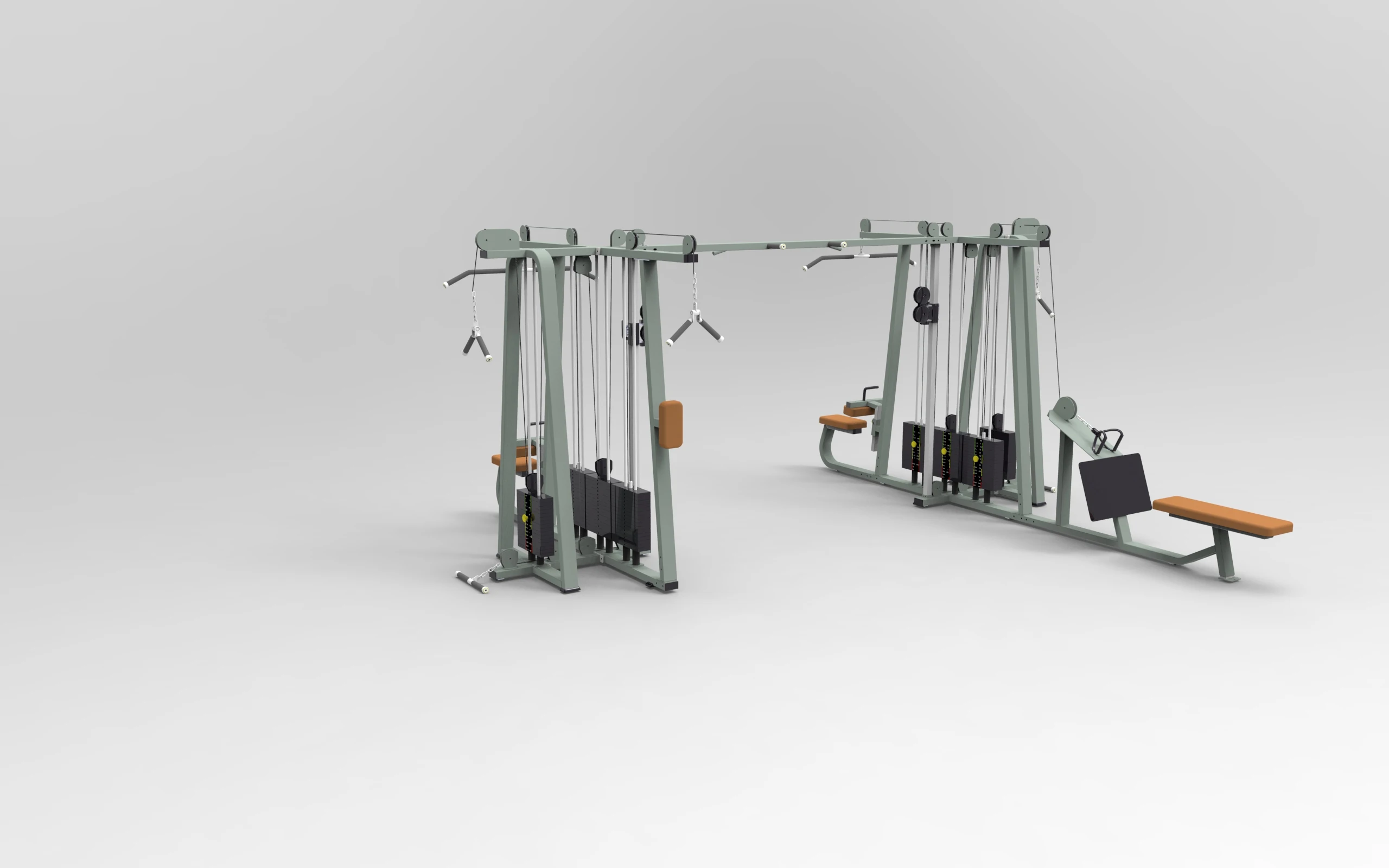 fitness equipment Multi gym equipment station 8 multi station