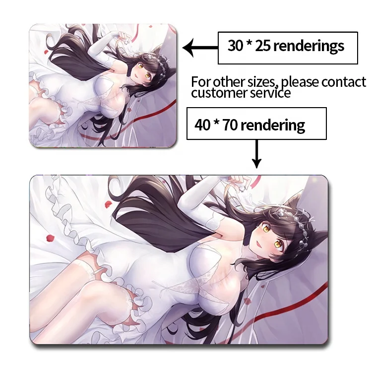 2023 OEM Mousepad Gaming Nude Sexy  Anime Mouse Pad Montian Gamer Rubber Mauspad Tapis Souris Alfombrilla Mouse Pads Desk Mat