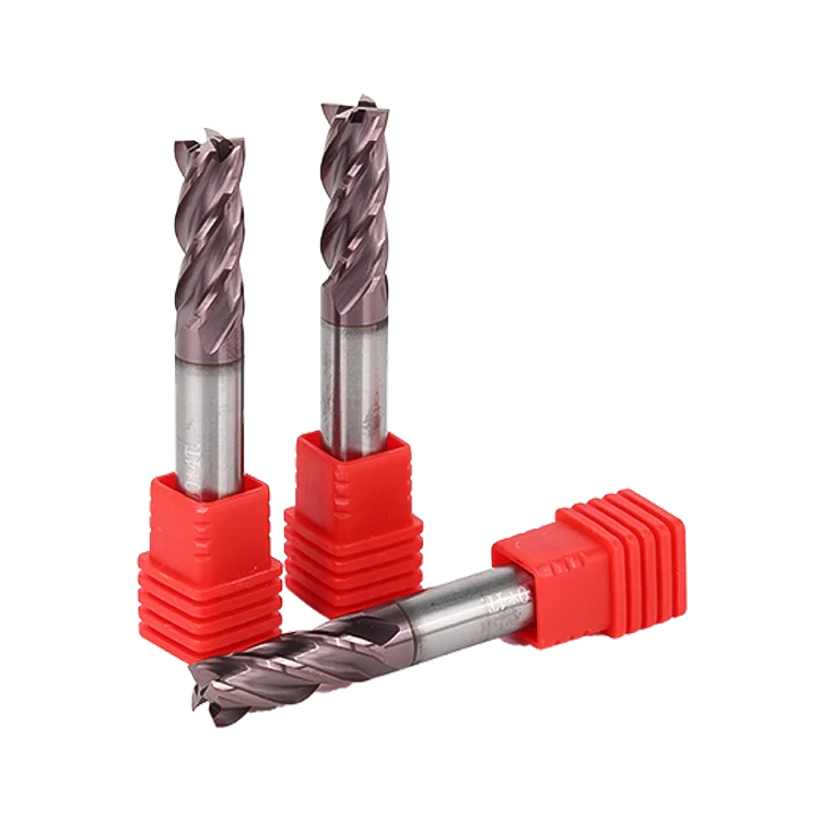 2022 Hot Sale Tungsten Steel End Milling Cutter 4 Flute Tungsten Steel Milling Cutter