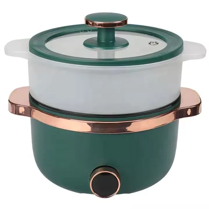 Electric Food Steamer Cooker Skillet Electric Multi Cooker  Hot Pot Nonstick Electric Multi-function Cooker