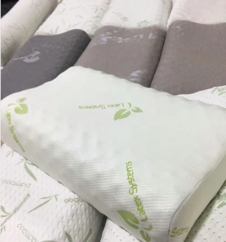 bamboo tencel pillow case cover fabric memory foam latex pillow  mattress cover