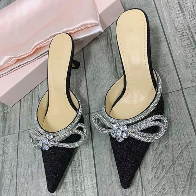 6CM/8CM Dropshipping Summer T-Stage Steel Pointed Toe Sexy Women Shoes ladies Shoes Royal Blue High Heel