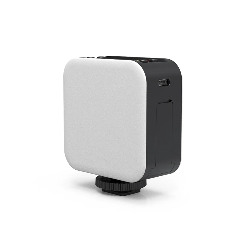 OEM/ODM RGB Video Light Pocket LED On-Camera Video Lights Built-in 4000mAh Rechargeable Battery 360 Full Color 24 Light Effects