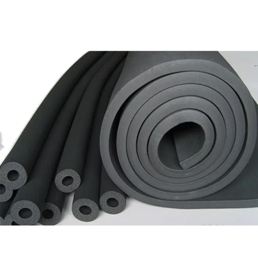 piping  insulation NBR/PVC rubber foam tube