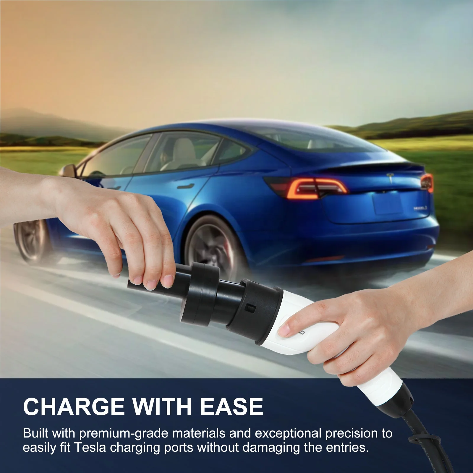 Disc Harge Gun Strong Adaptability Discharge Gun Charger Electric Car External Tesla TPC 2 adapter