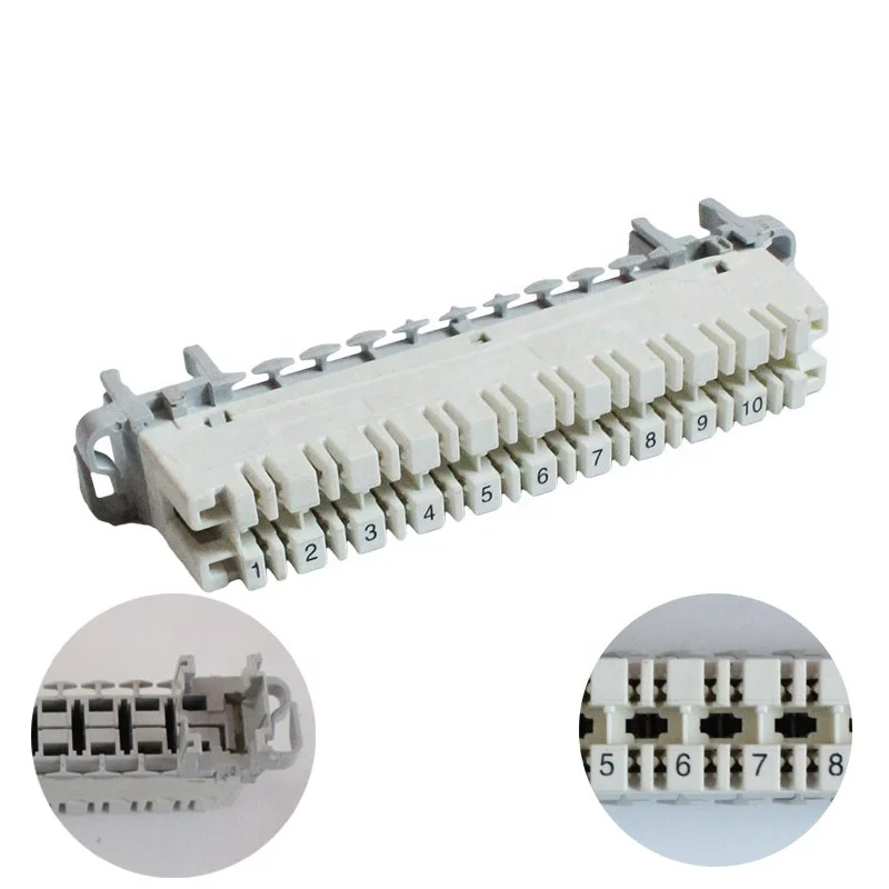 telecom part lsa 10 Pairs connection module Dp box telephonique krone disconnection module