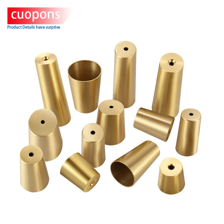 Brass Gold Sofa Table Feet Leg Ferrules Furniture Fittings Covers Pads Floor Protectors Metal Copper Chair Leg Covers