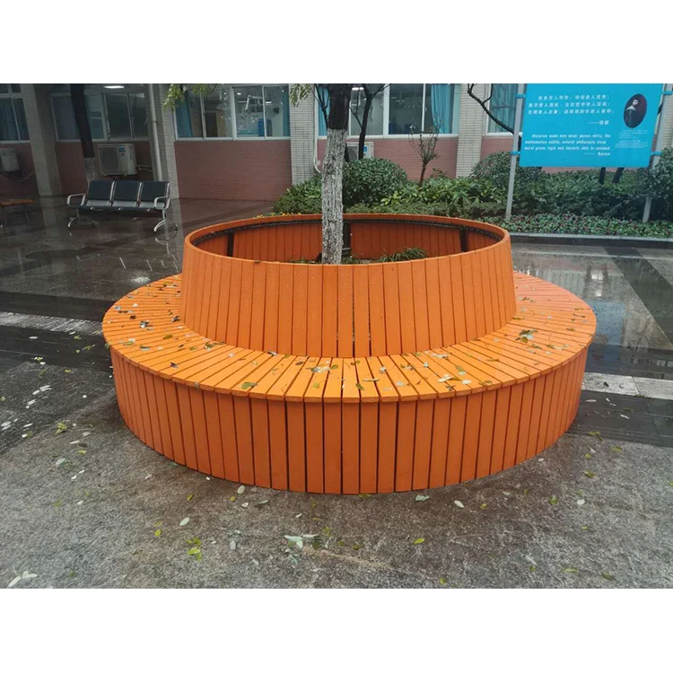 Factory direct round garden park tree bench