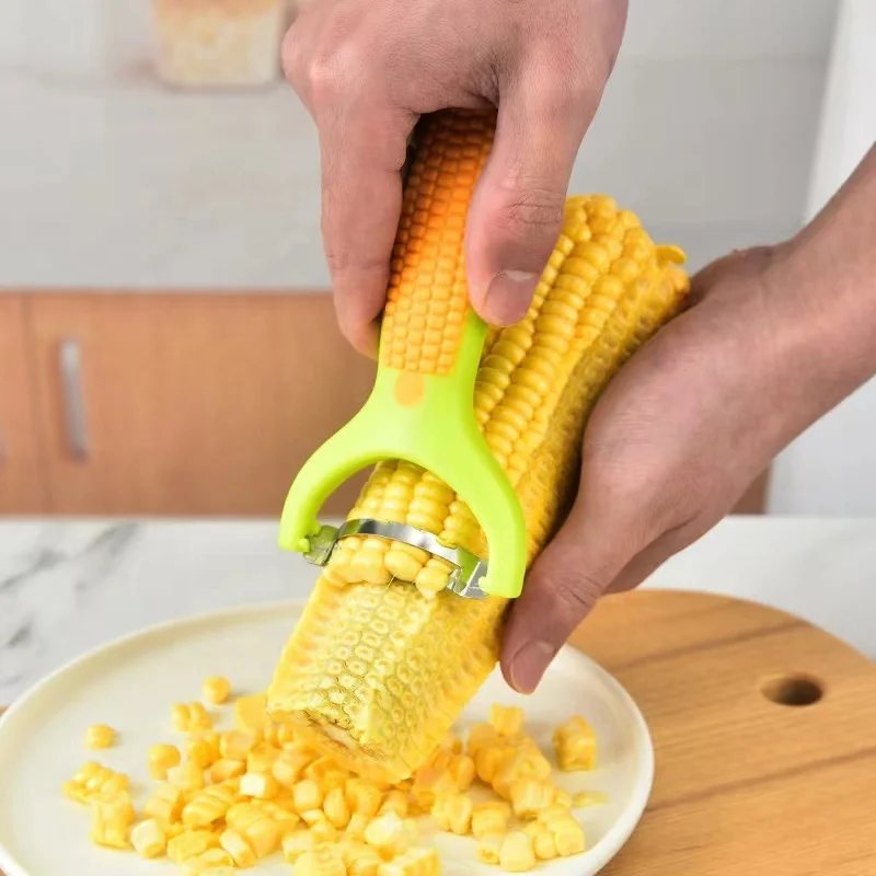 Лучшие фрукты причудливая Картофелечистка кукурузная ручка из нержавеющей стали нож для моркови