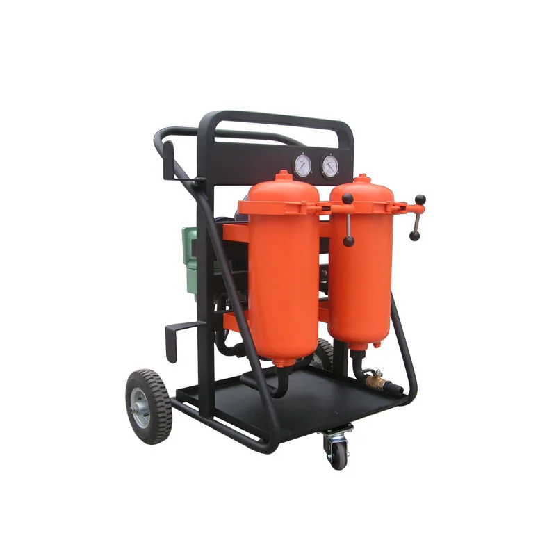 Portable hydraulic oil treatment filter machine price diesel fuel mobile filtration unit