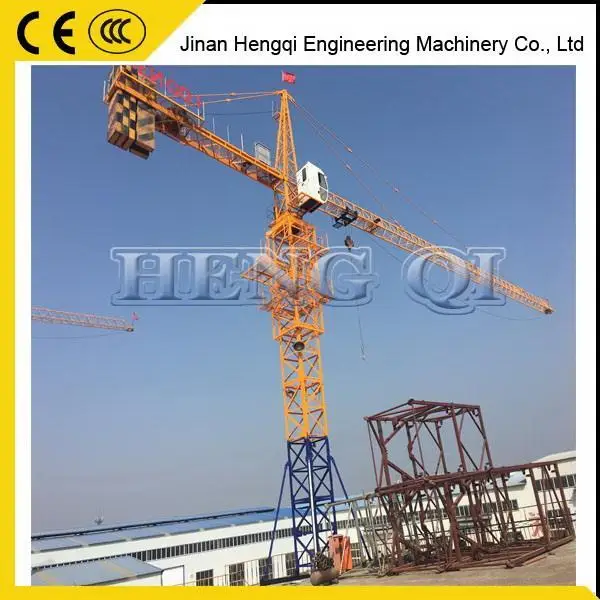 HengQi  Official Construction Machinery QTZ63 5 Ton Mini Topkit Tower Crane With Factory Price