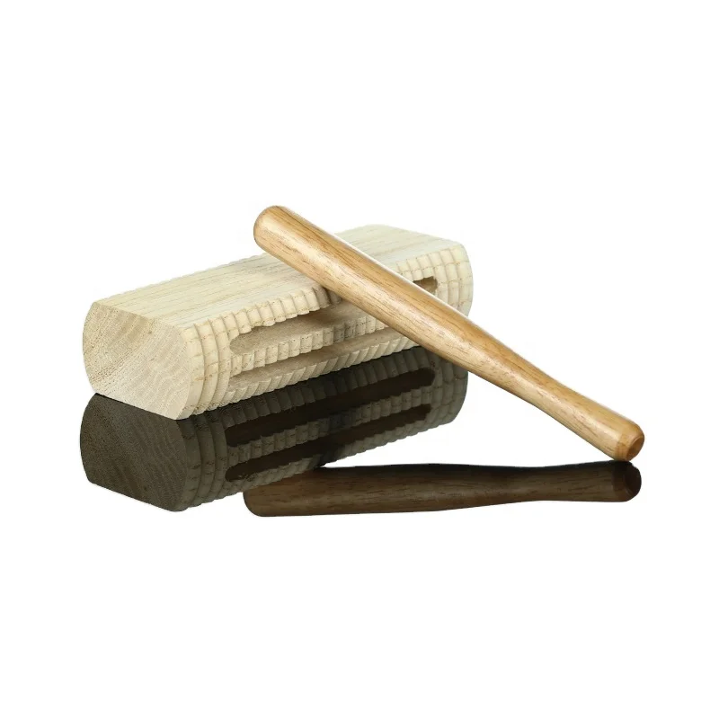 Guiro Best products to import to usa Percussion Musical Instruments G6-6 Natural Color houten kikker guiro