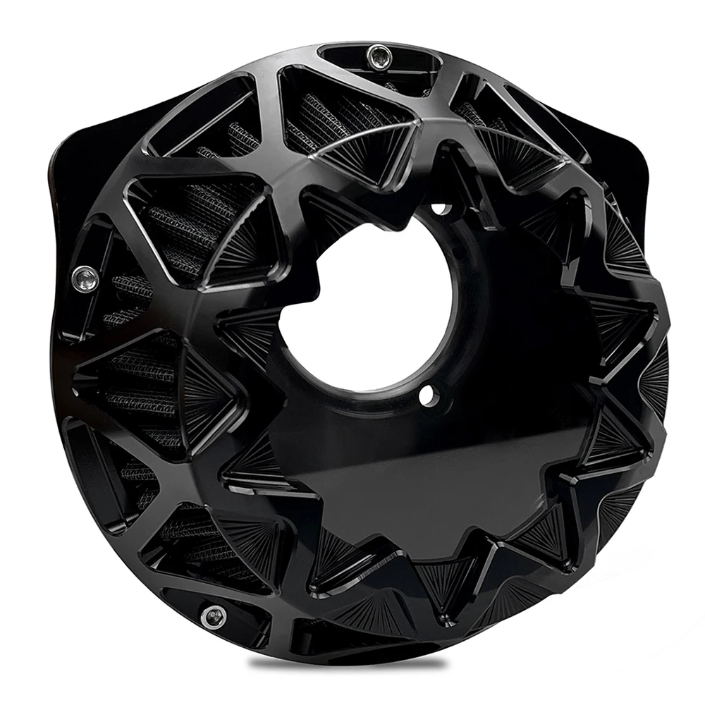 Contrast cut Cross Air intakes filters for harley Touring FLHR Road King Street Glide 2008-2016 air cleaner softail 2016-2017