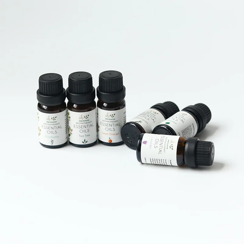 6Pcs/set  Aroma Essential Oils  Set Natural Plant Oil  Protective Aromatherapy Top 6 Essential Oil Starter Set