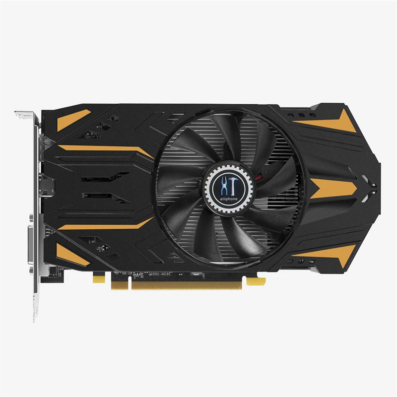 Хорошее качество, низкая цена, настольная игровая видеокарта RX550 4G, новая видеокарта 4 Гб