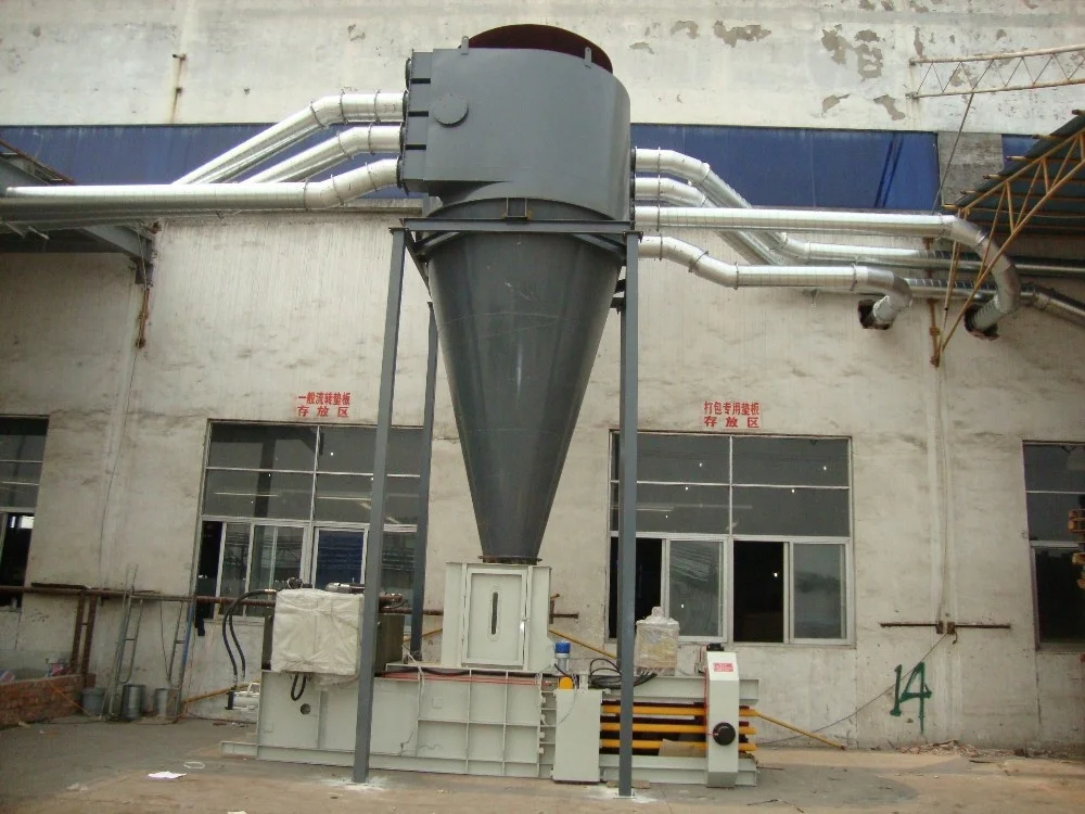 Horizontal Hydraulic Cardboard Baler For Sale / Plc Control Fully Automatic Hydraulic Waste Paper Carton Baler
