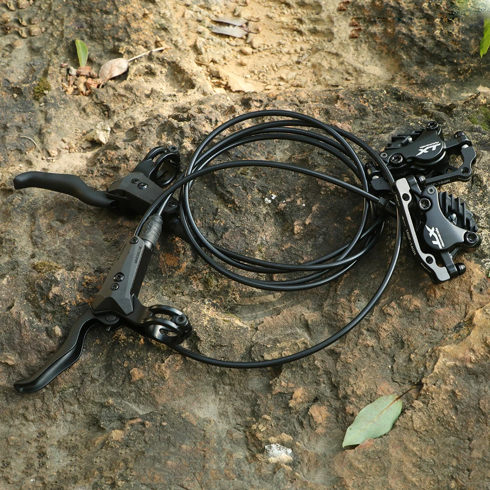 RACEWORK XT M8000 Bicycle Brake MTB Hydraulic Disc Brake 800/1550mm Left Front Right Rear Mountain Bike AM FR Oil Brakes