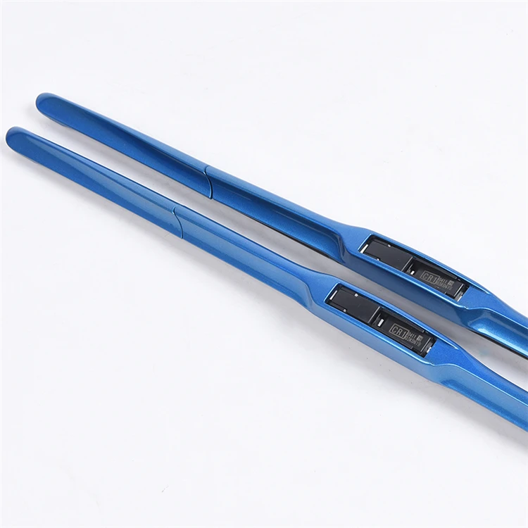 Manufacturer Wholesale Colored Water Repellency Wiper Blade Universal Windshield Wiper Blade Auto Accessories