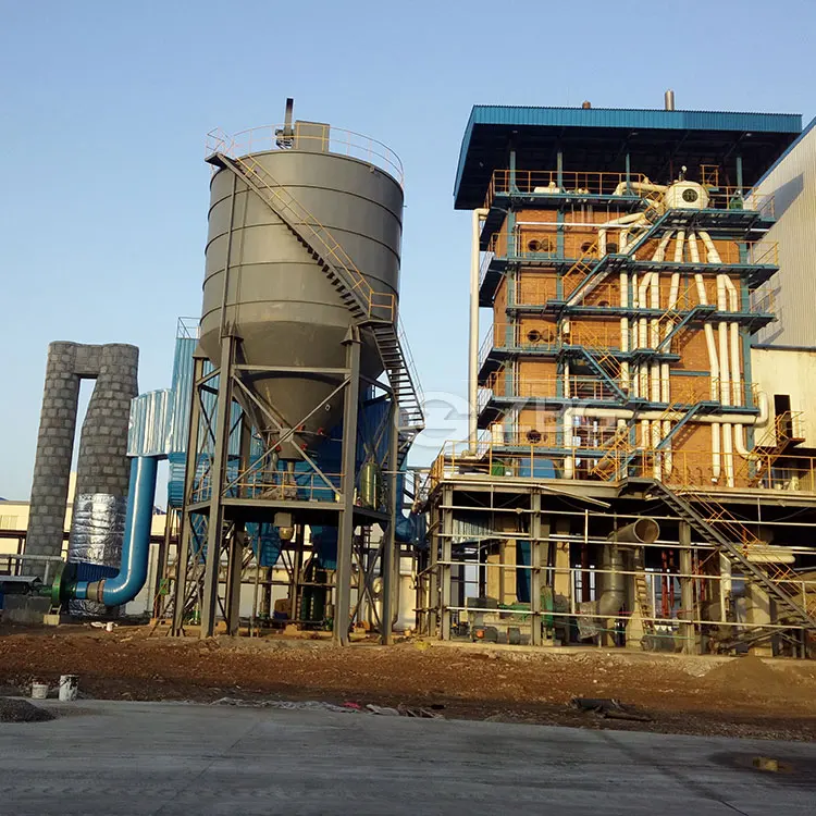 
75 t/h Biomass Cornstalk Steam Boiler 53 Bar and 485C Turkey 