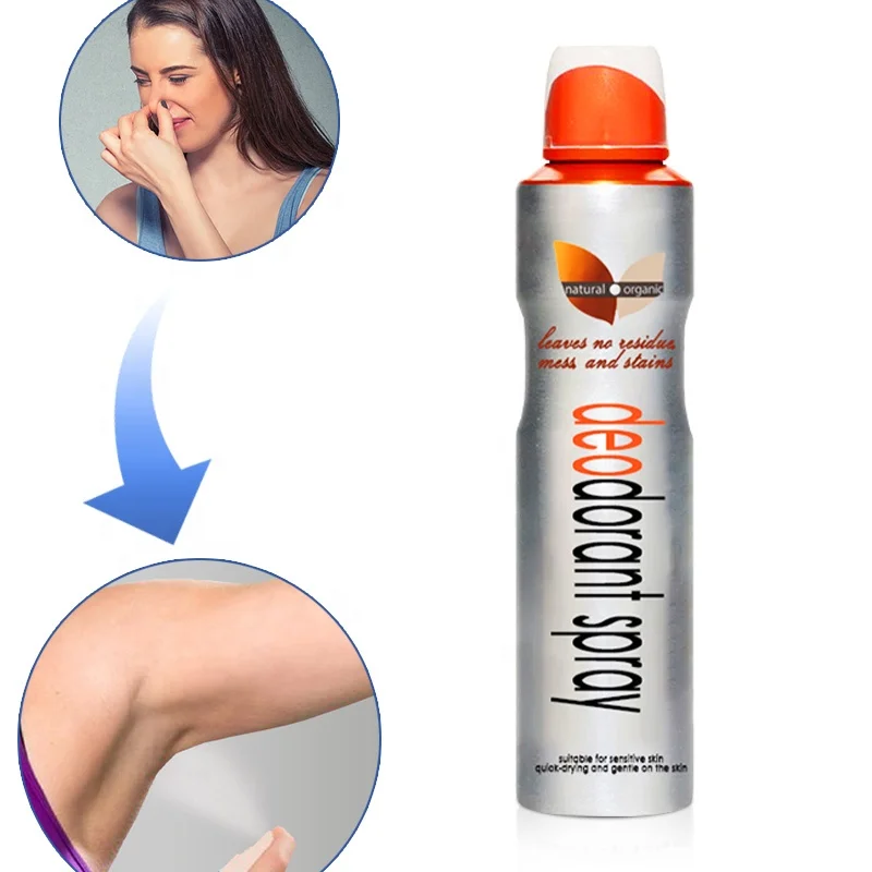 Натуральный нетоксичный дезодорант-спрей для тела с частным запахом, 200 мл, китайская фабрика