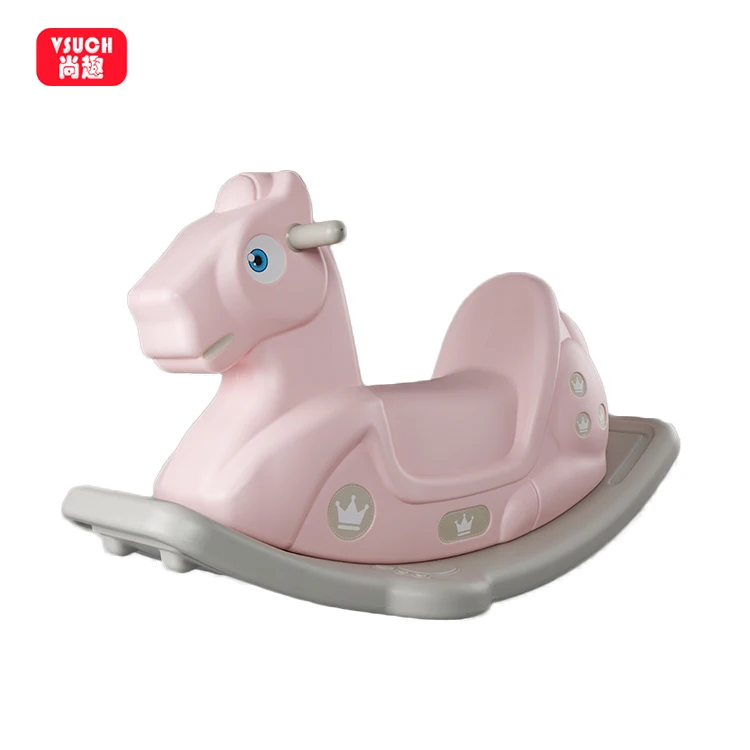 Детские игрушки младенческой пластиковые ездить на экологически чистые большой Качалка лошадь для продажи ребенка