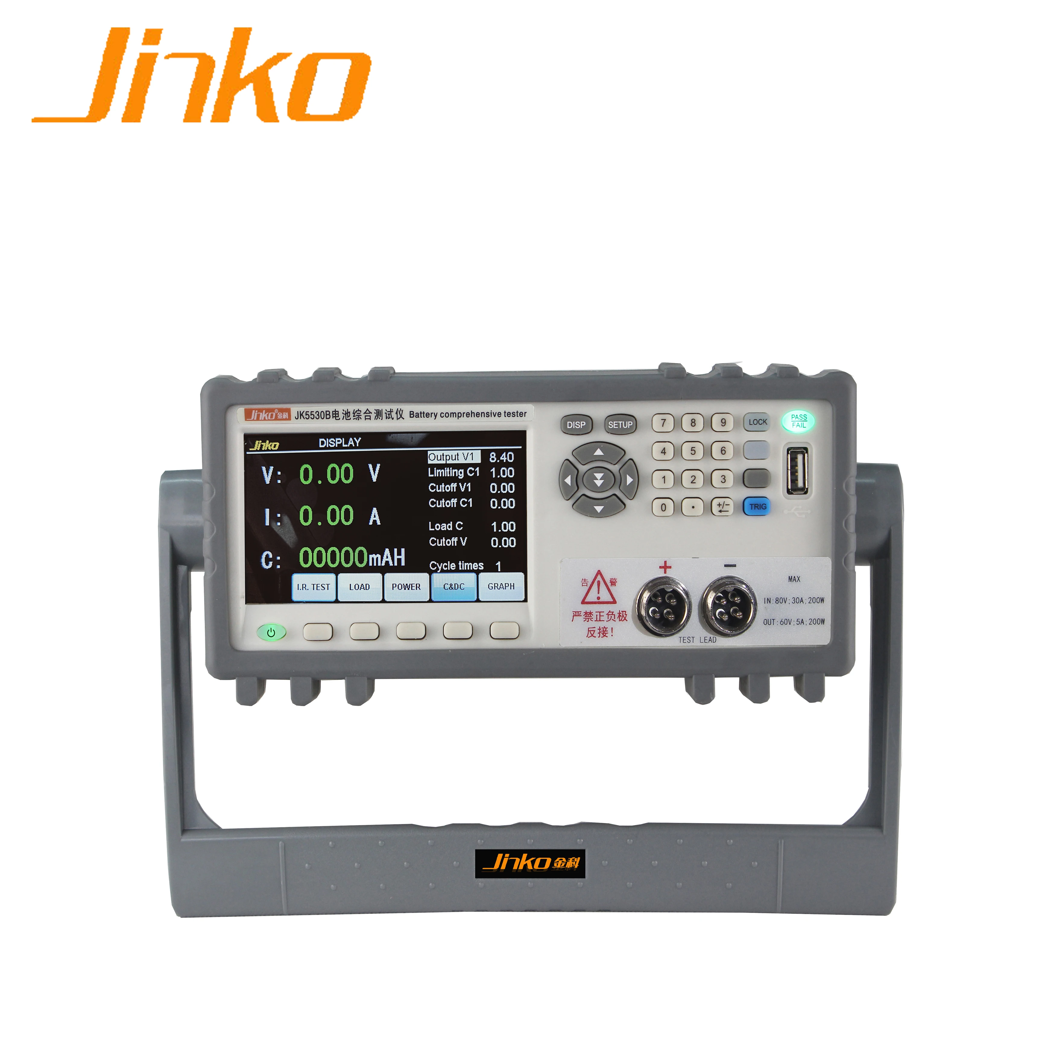  JK5530B Тестер Аккумуляторов зарядногоразрядного устройства 0-10000 мАч емкость диапазон измерения анализатор батареи и