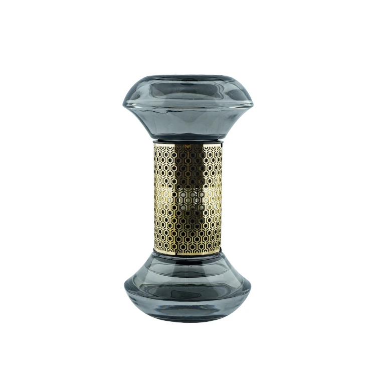Modern Luxury Home Decoration Hourglass Shape Natural Fragrance Oil Aroma Reed Diffuser for Home Aromatherapy