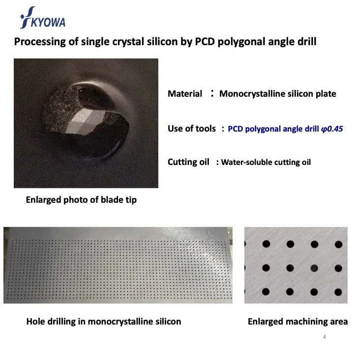 Japanese High Quality Pcd Drill Tool Tungsten Carbide Drill Bit