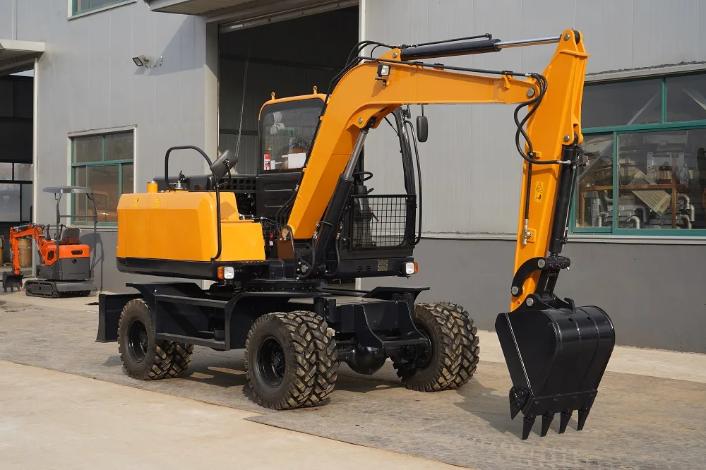 wheel excavator manufacturer in china BT9075 wheel excavator