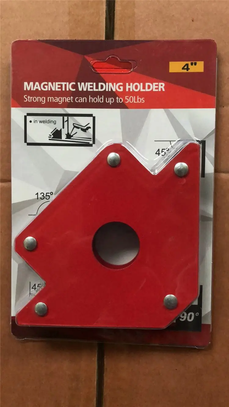 25LB 50LB75Lb Magnetic Welding Holder Arrow Shape Multiple Angles Holds Heavy-duty welding fixture Multi Angle Magnetic Welding