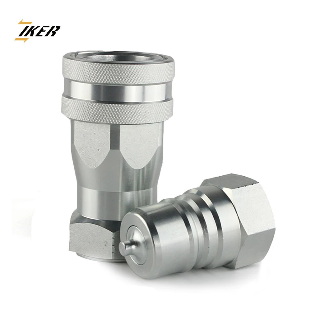 ISO-A interchange couping push to connect quick disconnect couplers and nipples