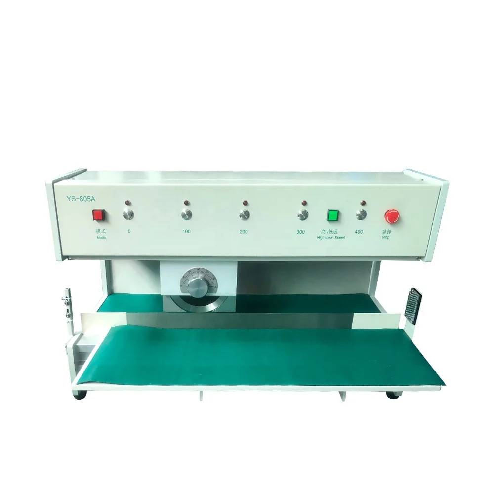 High speed handling hand push V-Cut groove PCB cutting machine