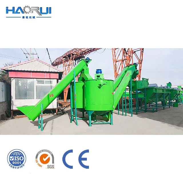 Factory Direct Sale New PET Plastic Recycling Machine Includes Label Remover Dewatering Equipment Core Component Pump Made PP