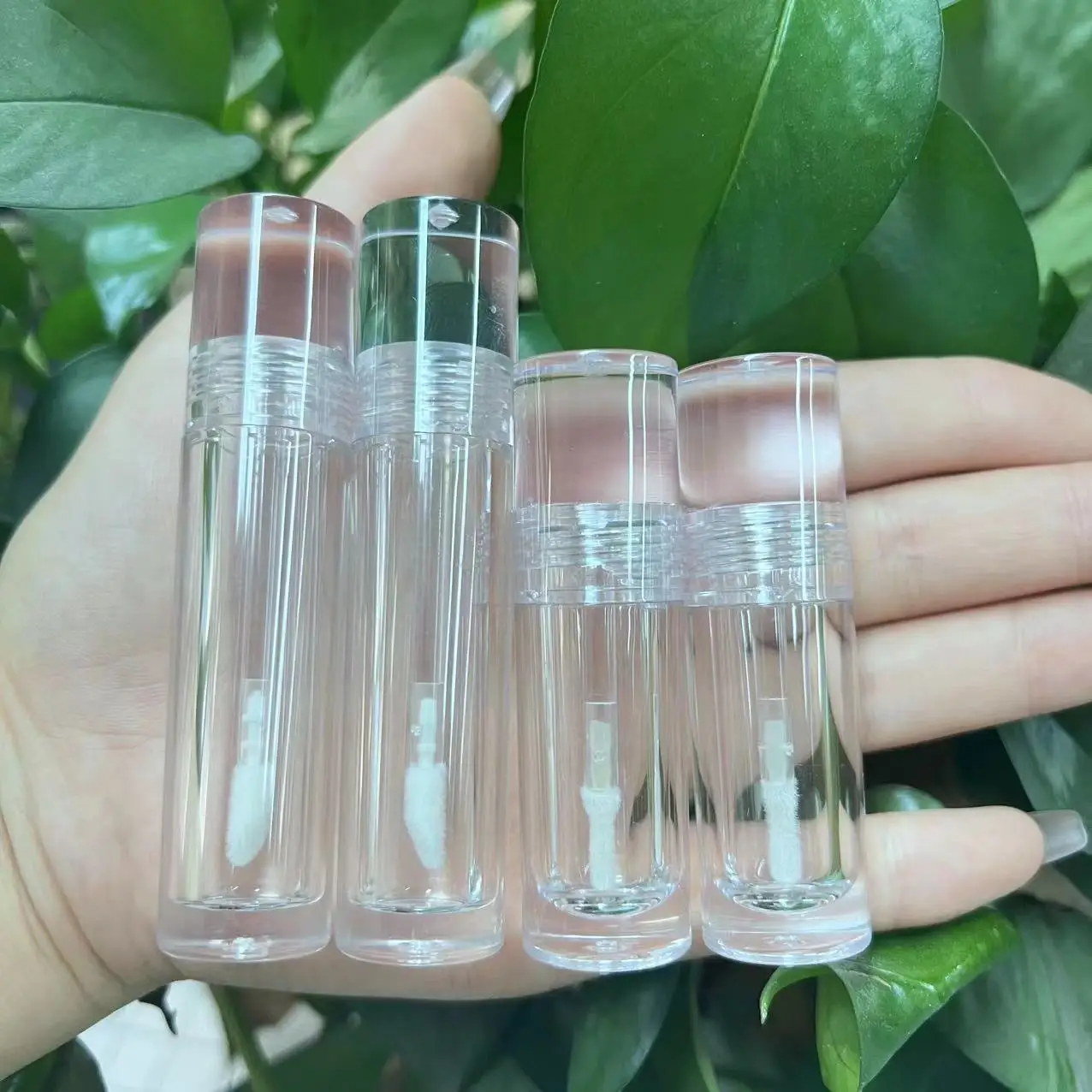 Clear lip gloss tube empty lip gloss tubes with private logo lip gloss tube