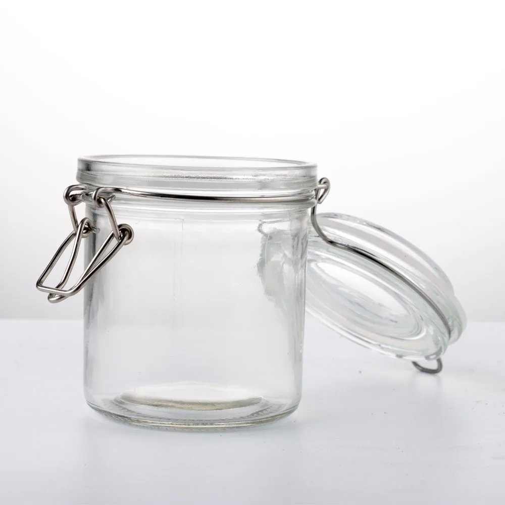 Hot Sale Bathroom Set Glass Mason Jars Metal Lid Jar Dish Soap Dispenser Frosted Glass Bottles And Jars Pump With Tap