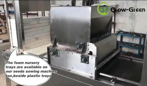 Automatic Seeder Machine Production Line to Plant Leafy Greens and Microgreens Exported US Canada South Africa