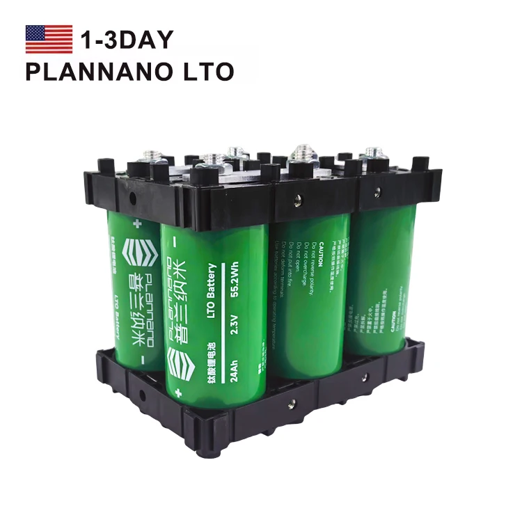 Plannano New Grade A 66160 LTO Battery Cell Lithium Titanate Battery 2.3V 2.4V 45Ah For Car Audio Solar And Street Light